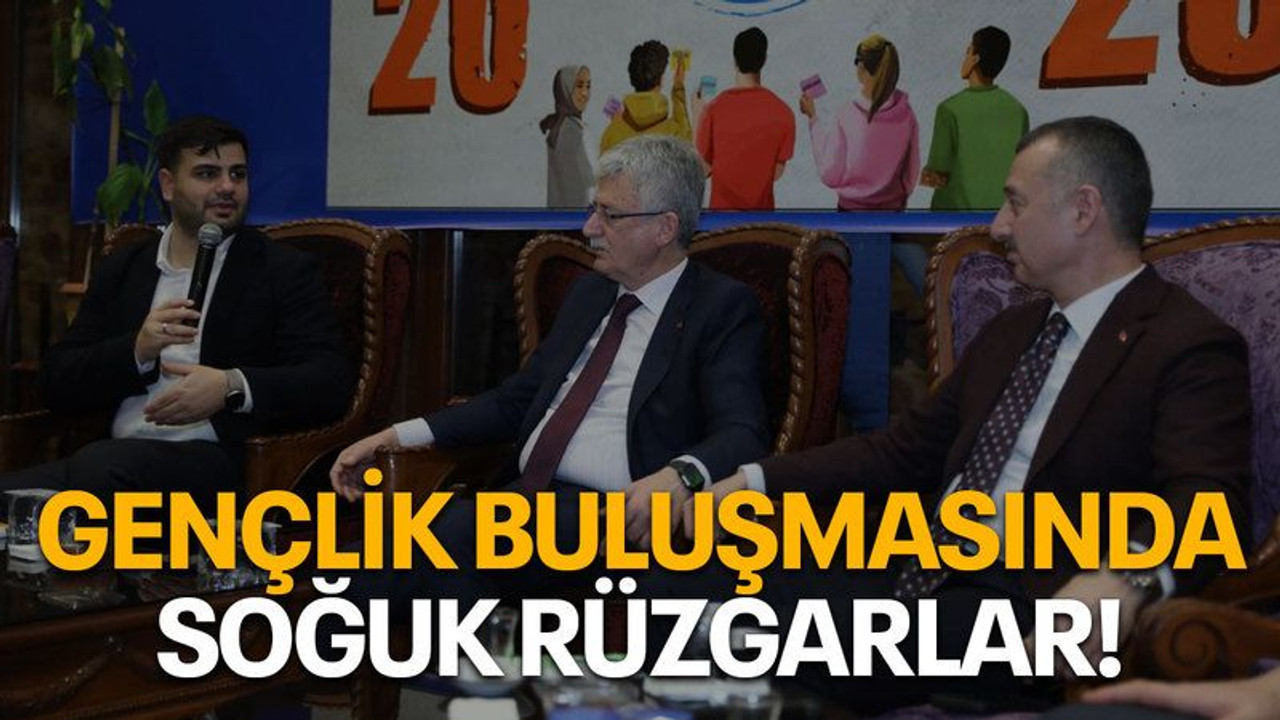 Gençlik buluşmasında soğuk rüzgârlar!